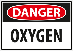 Danger - oxygen.