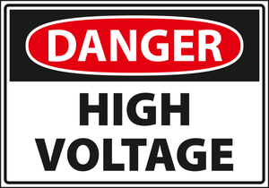 Danger - high voltage.
