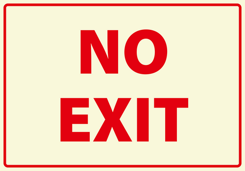 EX0019 - No Exit