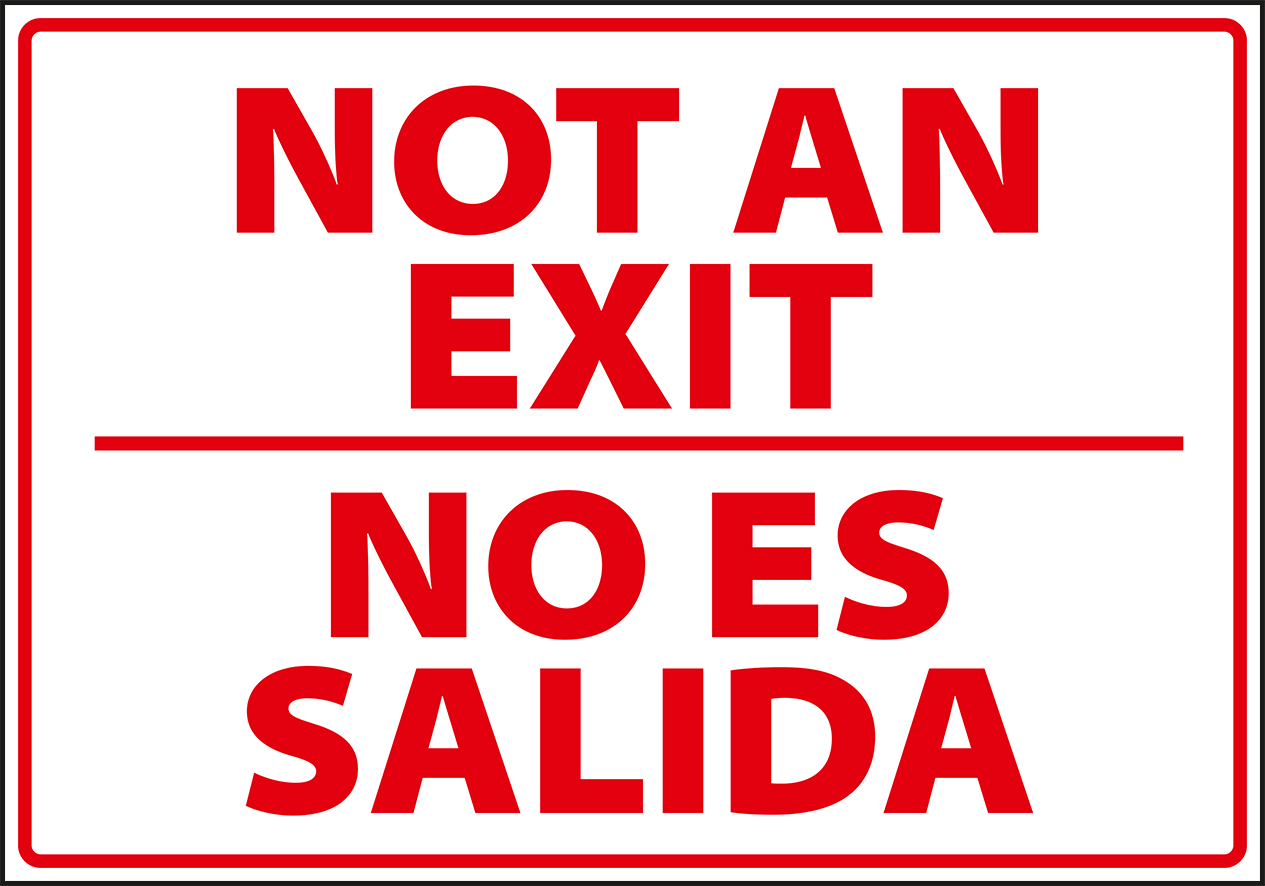 EX0049 - Not an exit - no es salida