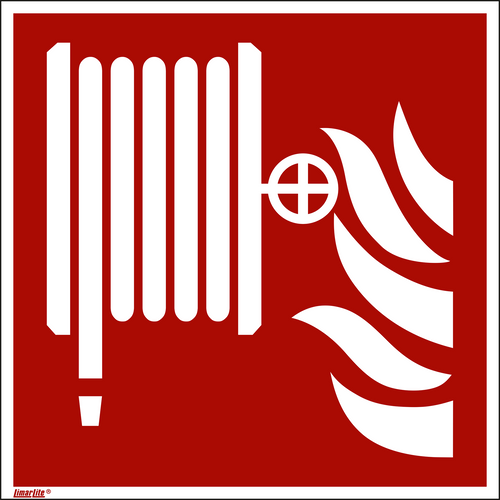 Fire hose reel. ISO 7010 [F002]