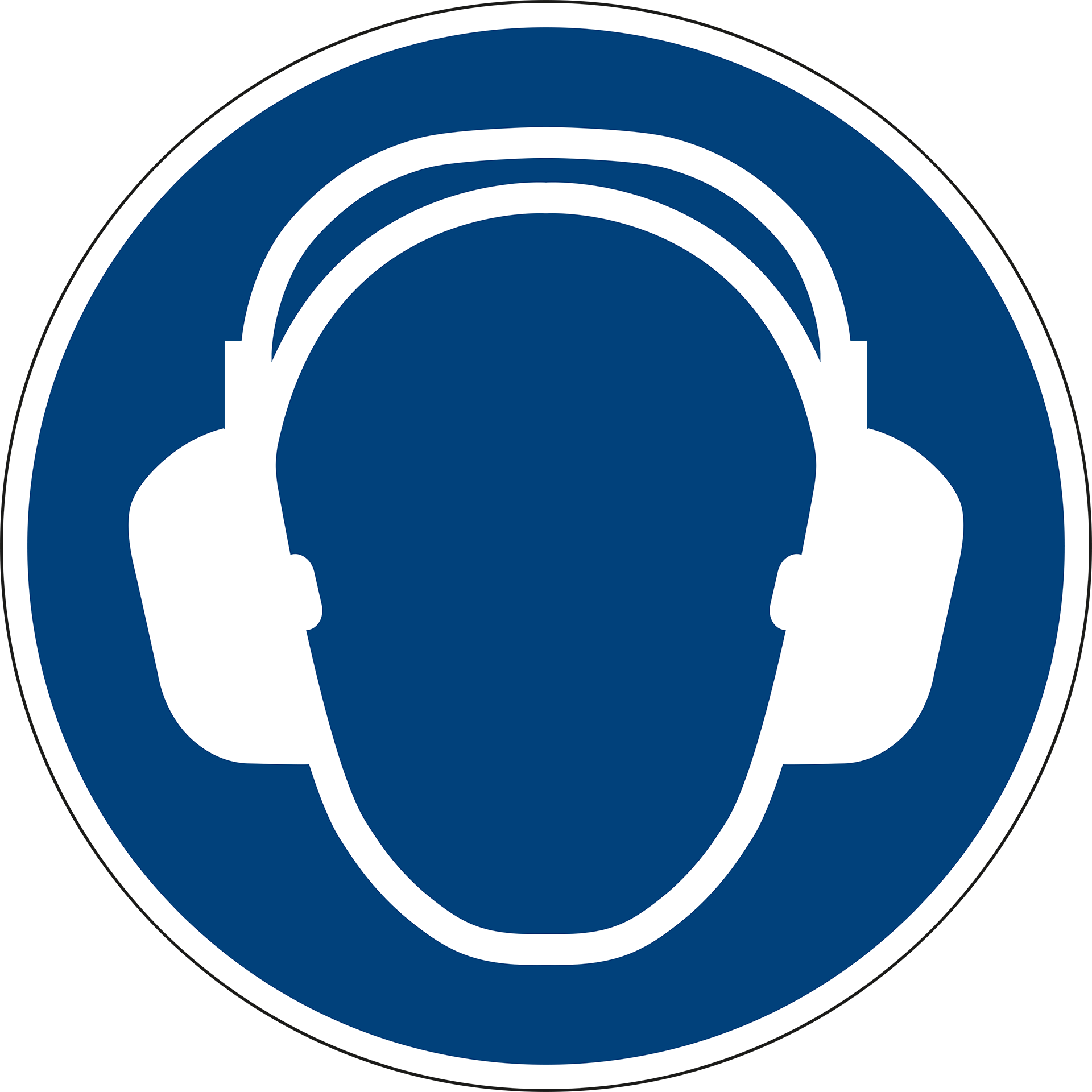 Wear ear protection. ISO 7010 [M003]