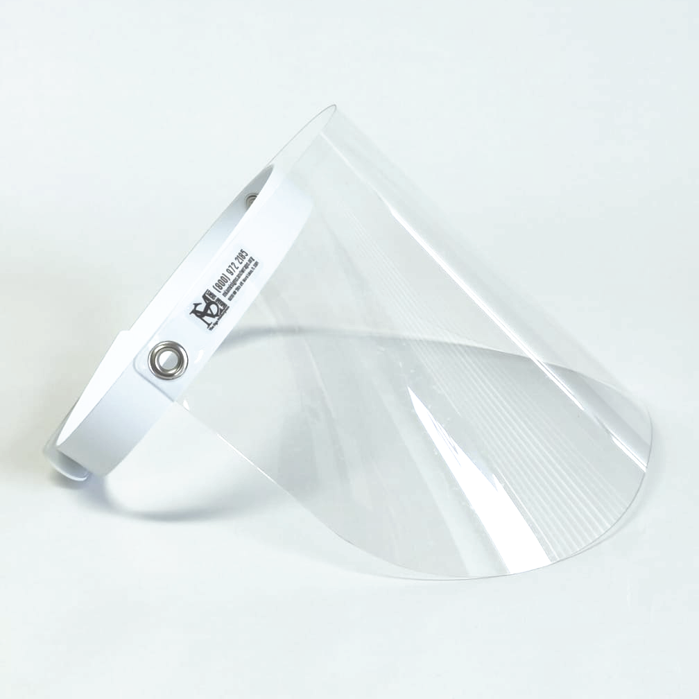 Face Shield for disease control. for every day use. clear.020 polycarbonate. 13 x 9.5 inch