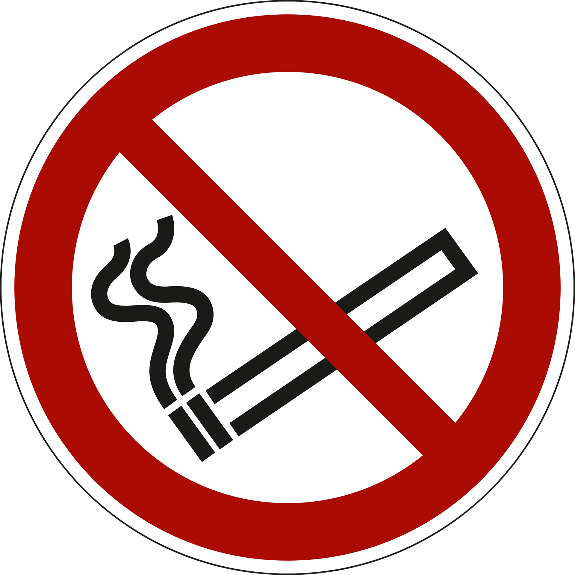 No smoking. ISO 7010 [P002]