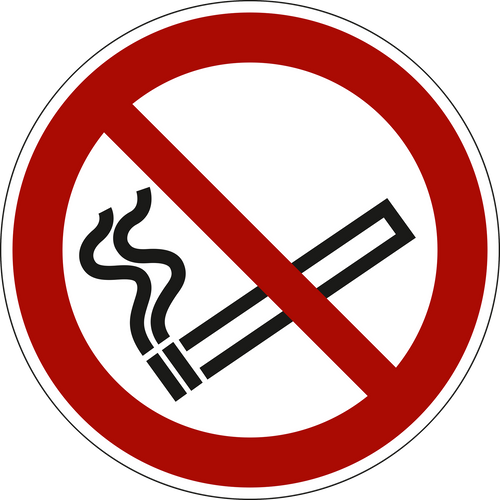 No smoking. ISO 7010 [P002]
