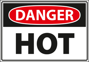 Danger - hot.